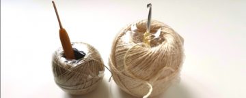Haken met bindtouw  – deel 1 – onderzetters haken