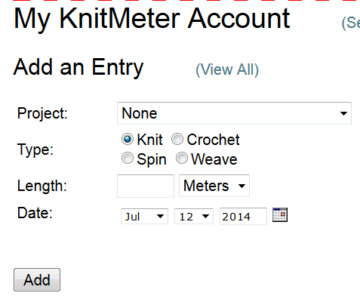 Knitmeter.com, handig om bij te houden hoeveel meters je verwerkt!