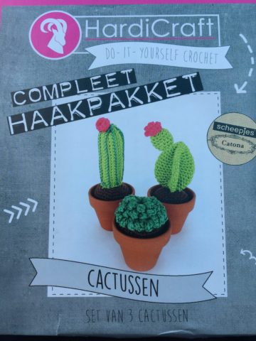 Mijn ervaring met het haakpakket cactussen van Hardicraft