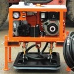 Vacuüm hijsunit 3000 kg hefvermogen, dieselmotor(D) elektrisch startend(E) radiografische afstandsbediening(R)