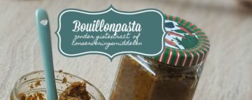 Bouillonpasta, zonder conserveringsmiddelen