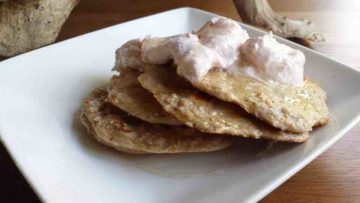 Frambozen cranberry pancakes