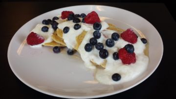 Vanille pancakes