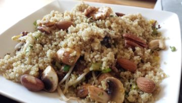 Voedzame quinoa maaltijd